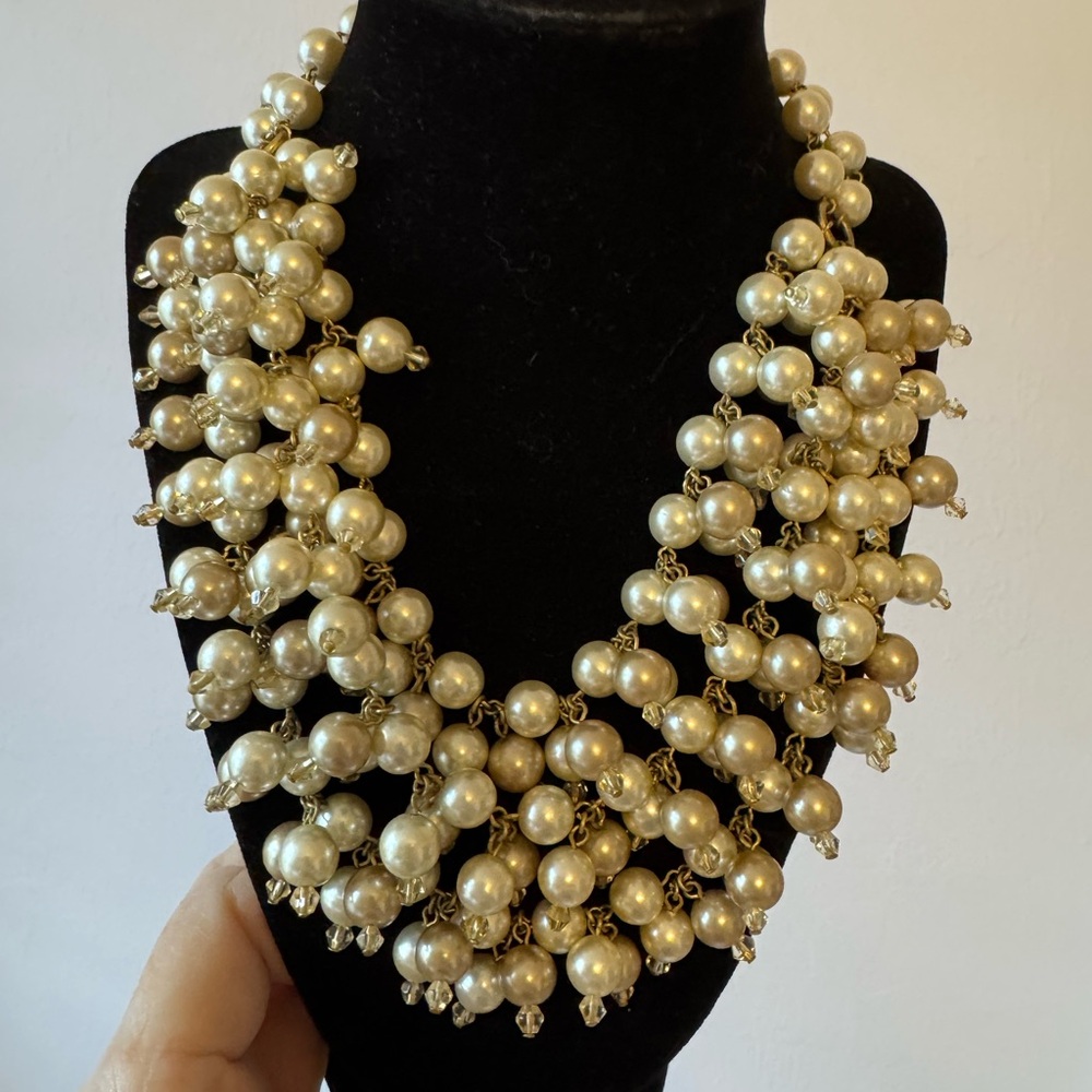 Elegant Ivory Pearl Necklace